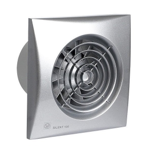 Накладной вентилятор Soler & Palau SILENT-100 CRZ SILVER (таймер)